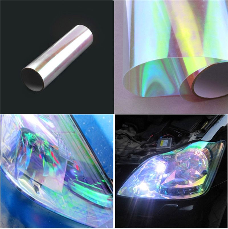 Chameleon Headlight Tint Protective Film Color Change Car Auto Styling